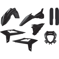 Polisport Full Enduro Plastics Kit - Beta 250/300/350/450 RR 2020-22 - Black