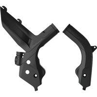 Polisport Frame Protectors - KTM SX/SXF 2019-22, EXC/EXC-F 2020-22 - Black