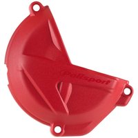 Polisport Clutch Cover Protector - Gas Gas MC/EC/EX 250/300 2021-23 - Red