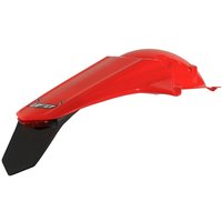 HO04643#070 - HO04643#070 - UFO Enduro Rear Fender With Tail Light - Honda CRF250R 2010-13, CRF450R 2010-12 - Red