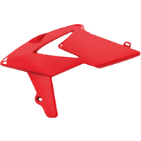 Image of Polisport Radiator Scoops - Beta 250/300/350/498 RR 2013-18 - Red