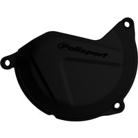 Polisport Clutch Cover Protector - KTM SXF450 2013-15, EXC 450/500 2012-16 - Black