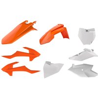 Polisport Plastics Kit - KTM SX85 2018-2024 - OEM '18 (Orange/White)