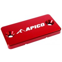 Apico Front Brake Master Cylinder Cover - Suzuki RM 60/65 1991-2005, RM 125/250 1991-2008, RMZ 250/450 2004-24- Red