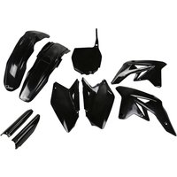 Image of SUKIT407F@001 - UFO Full Plastics Kit - Suzuki RMZ250 2007-08 - Black