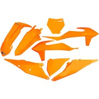 Image of KTKIT522F@FFLU - KTKIT522@FFLU - UFO Full Plastics Kit - KTM SX 125/150/250 & SXF 250/350/450 2019-22 - Fluo Orange