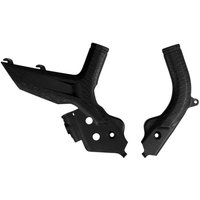 KT04098#001 - UFO Frame Guards - KTM SXF 250/350/450 2019-23 - Black