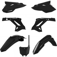 Polisport Restyle Plastics Kit - Honda CR 125/250 2000-01 To CRF450R 2023-24 - Black