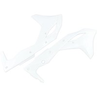14032017 - UFO Radiator Scoops - Kawasaki KXF250 2017-18 - White