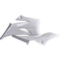 Polisport Radiator Scoops - Yamaha YZF 250/450 - 2006-09 - White