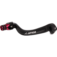 Apico Elite Gear Pedal - Beta 350/390/430/480 RR 2020-22 - Black/ Red