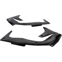 KA04736#001 - KA04736#001 - UFO Radiator Scoops - Kawasaki KXF450 2016-18 - Black