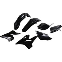 YAKIT319F@001 - YAKIT319@001 - UFO Full Plastics Kit - Yamaha YZ 125/250 2015-21 - Black