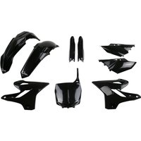 Image of YAKIT319F@001 - UFO Full Plastics Kit - Yamaha YZ 125/250 2015-21 - Black