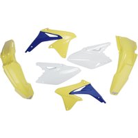 Image of SUKIT409F@999 - SUKIT409@999 - UFO Full Plastics Kit - Suzuki RMZ450 2008 - OEM