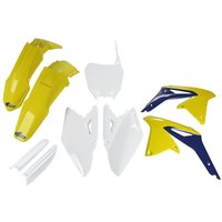 Image of SUKIT409F@999 - UFO Full Plastics Kit - Suzuki RMZ450 2008 - OEM