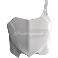 Polisport Front Number Board - Honda CRF250R 2010-13, CRF45020 2009-12 - White