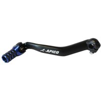 Apico Elite Gear Pedal - Yamaha YZ 125/250 2005-22, YZ250X 2016-22 - Black/ Blue