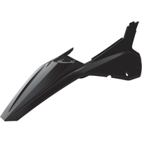 Image of Polisport Rear Fender & Side Panel Unit - Beta 125-300 RR & 350-480 RR 2020-22 - Black