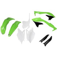 Image of KAKIT226F@999 - UFO Full Plastics Kit - Kawasaki KXF450 2018 - OEM