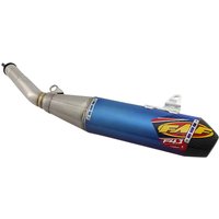 044455 - 044455 - FMF Factory 4.1 RCT Slip-On Titanium Silencer - Blue - Yamaha YZF250 2019-20