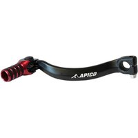 Apico Elite Gear Pedal - Honda CR125 1987-2007 - Black/Red