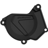 Polisport Ignition Cover Protector - Yamaha YZ250 2000-23, YZ250X 2016-23 - Black