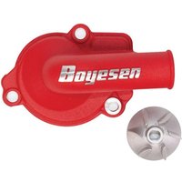 Image of Boyesen Supercooler Water Pump Kit - KTM SX/XC-W 125/150 & Husqvarna TC/TE/TX125-150 2016-22, Gas Gas MC125 2021-22 - Red