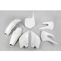 KAKIT214K@047 - KAKIT214K@047 - UFO Full Restyle Plastics Kit - Kawasaki KX85 2001-12 - White