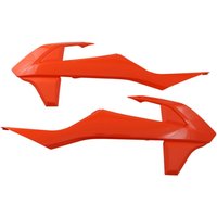KT04085#127 - KT04085#127 - UFO Radiator Scoops - KTM SX85 2018 - Orange
