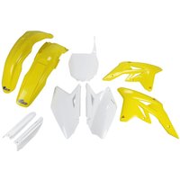 Image of SUKIT407F@999 - UFO Full Plastics Kit - Suzuki RMZ250 2007-08 - OEM