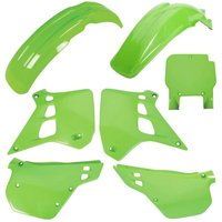 Polisport Plastics Kit - Kawasaki KX125 1990-91 - OEM