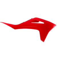 Polisport Radiator Scoops - Gas Gas MC125 & MC 250/450F & EC 250/350 & EC-F 250/350 2021-23 - Red