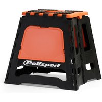 Polisport Moto Folding Box Paddock Stand - Black/ Orange
