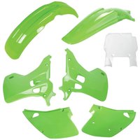 Image of Polisport Plastics Kit - Kawasaki KX 125/250 1992 - OEM
