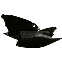 Image of Polisport Side Panels - Kawasaki KX 125/250 2003-08 - Black