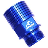 Image of Apico Rear Brake Cooling Extension - Husqvarna 125-525 2004-24 - Blue