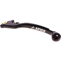 Image of Apico Elite Forged Trials Clutch Lever Inc Adjuster - To Fit Braktec - Black