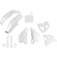 Image of YAKIT292F@999 - UFO Plastics Kit - Yamaha YZ250 1991 - OEM (White)