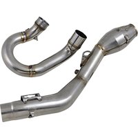 045643 - 045643 - FMF Megabomb Stainless Header & Mid Pipe - Husqvarna FE250 2020-21, Gas Gas EC250F 2021