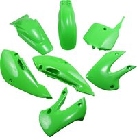 Image of KA37002@026 - KA37002@026 - UFO Full Plastics Kit - Kawasaki KX65 2001-14, KLX110 2001-09 - Green