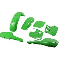 KAKIT191@026 - KAKIT191@026 - UFO Full Plastics Kit - Kawasaki KX250 1987 - Green