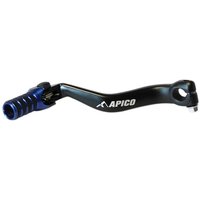 Apico Elite Gear Pedal - Yamaha YZ125 1996-2004, YZ250 1989-2004, YZ85 2002-22 - Black/ Blue