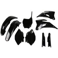 Image of YAKIT305F@001 - UFO Full Plastics Kit - Yamaha YZF 250/450 2006-09 - Black