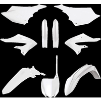 Image of Polisport Plastics Kit - Yamaha YZ 125/250 2022-24 - White