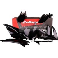Polisport Full Plastics Kit - Honda CRF110 2013-19 - Black