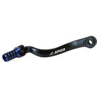 Apico Elite Gear Pedal - KTM/Husqvarna EXC-F 250/350 2011-22, SXF 250/350 2016-22, FE 250/350 2014-22 - Black/ Blue