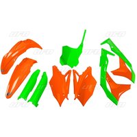 KAKIT225@LTD19 - UFO Full Plastics Kit - Kawasaki KXF450 2019 - Special Edition (Orange/ Green)