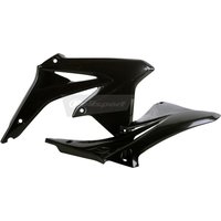 Polisport Radiator Scoops - Suzuki RMZ450 2008-17 - Black