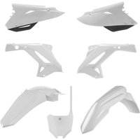 Polisport Plastics Kit - Honda Restyle CR125-250 2002-07 Restyle To CRF450R 2021-22 - White